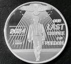 2024 TRUMP Our Last Chance for Freedom 1 oz .999 Silver Round #818/4500