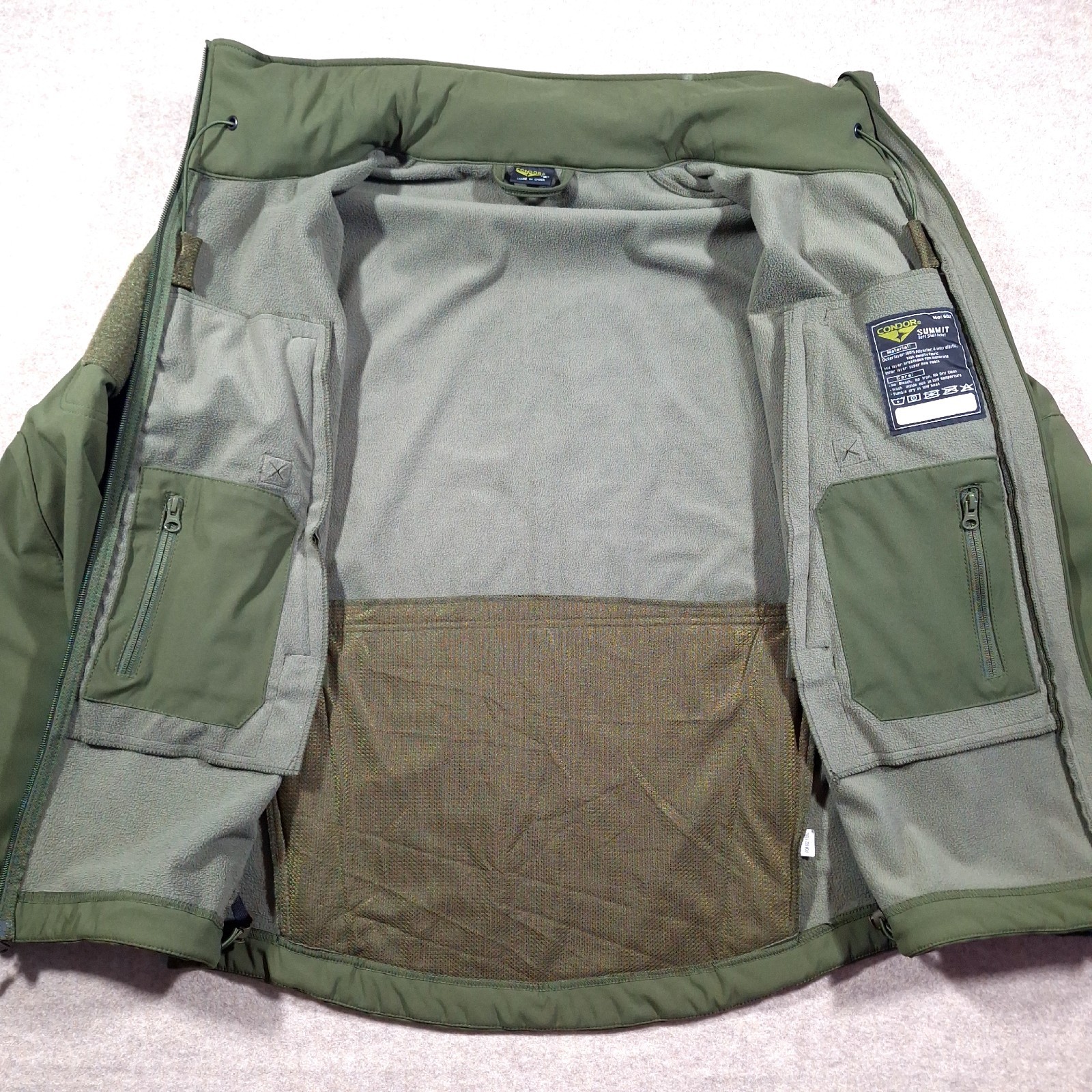 Condor Summit Softshell Jacket Large Olive Tactic… - image 9