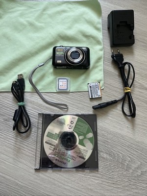 Fujifilm FinePix JZ500 Digitalkamera 14MP - mit Teleobjektiv ausfahrbar- Schwarz