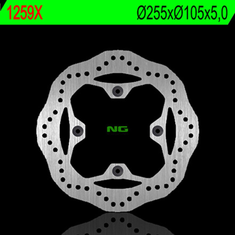 NG Fixed Wavy Brake Disc For Motorcycle Parts Accessories
