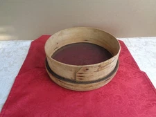 Antique  Farmhouse Grain Sieve Sifter
