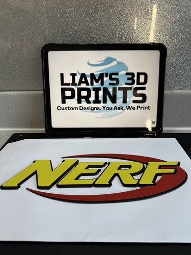Decorative Nerf Blasters logo Sign Display gun - Picture 2 of 2