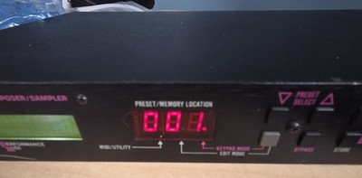 ART SGE Mach II Digital Multi Effects Pitch Transpose Sampler 1U Rack-Mount 90's