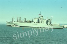 4 Photo Slides USS Flint (AE-32) Navy Ship, Richmond, CA 1987