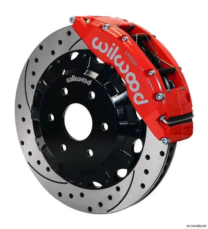 Wilwood TC6R Big Brake Kit fits Hummer H2,Silverado Sierra,HD,6 Piston Calipers - Image 3 of 3