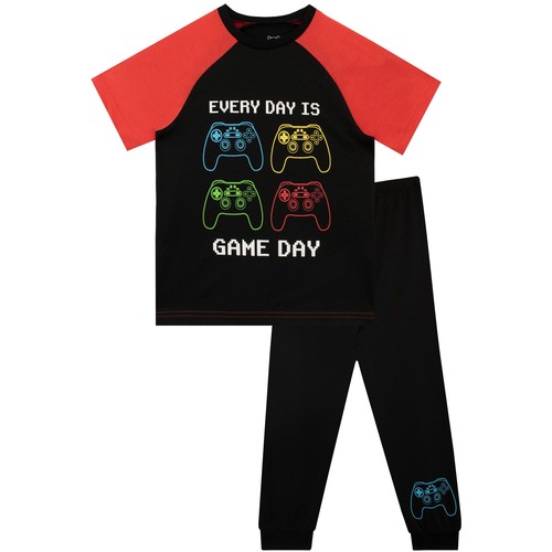 Pijamas de manga corta para juegos niños niños 5 6 7 8 9 10 11 12 13 años PJs Ropa para dormir - Imagen 3 de 8