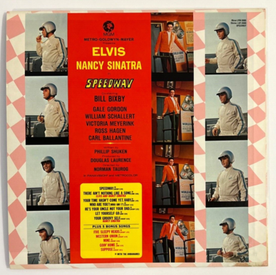 【中古】 Apollo 98： The Soundtrack ELVIS PRESLEY ~ SPEEDWAY LP AN ORIGINAL SOUNDTRACK ALBUM