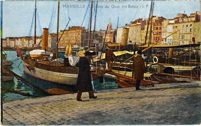 CPA Marseille – Carte Postale Ancienne “Souvenir De MARSEILLE” – 987235
