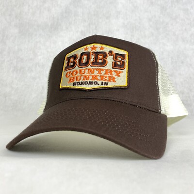 Bob's Country Bunker - bestickte Truckermütze Mütze blau Geschenk für Brüder/Väter