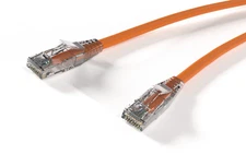 Cat6 UTP patch cable clear boot 6in 1ft 2ft 3ft 5ft 6ft 7ft 10ft Lot of 1, 5, 10