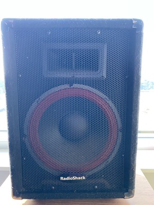 radio shack pa speakers