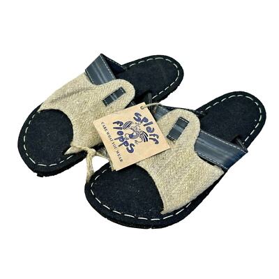 SPLAFF Eco Conscious Hipster Sandals Recycled Tires Tubes Hemp Slip Ons Sz 6 NEW SPLAFF Eco Conscious Hipster Sandals Recycled Tires Tubes  main image 4