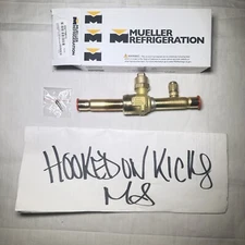 Mueller Refrigeration - AQ17861C - 1/2" Padmount Ball Valve with Access - NEW