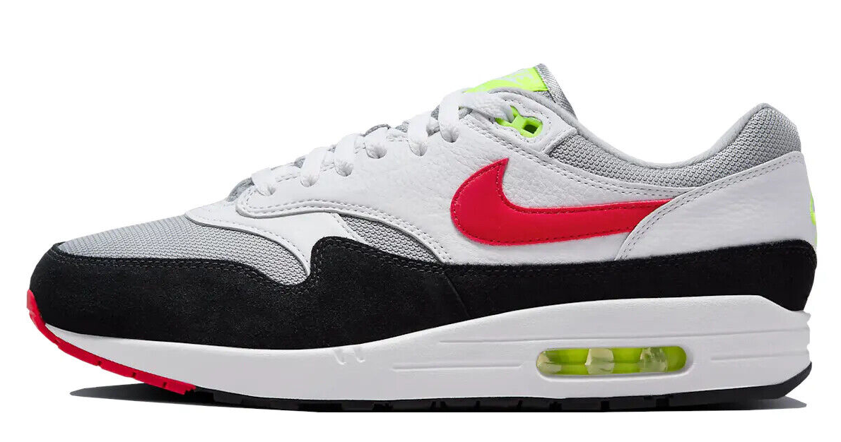 nike air max 1 white chile red
