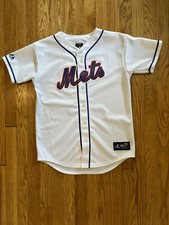 David Wright 5 New York Mets Majestic MLB Baseball Jersey Youth Size Large 