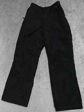 Slalom Snow Pants Men's Medium Black Adjustable Waist Zip Pockets Outdoor