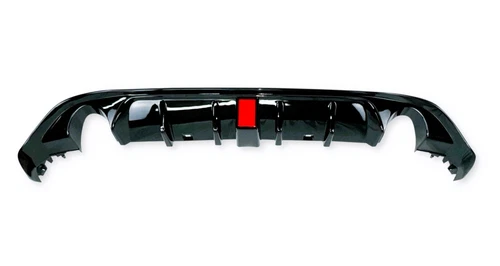 VW Golf MK7.5 GTI GTD TSI TDI TCR Style Rear Valance Diffuser Spoiler Body Kit - Picture 2 of 10