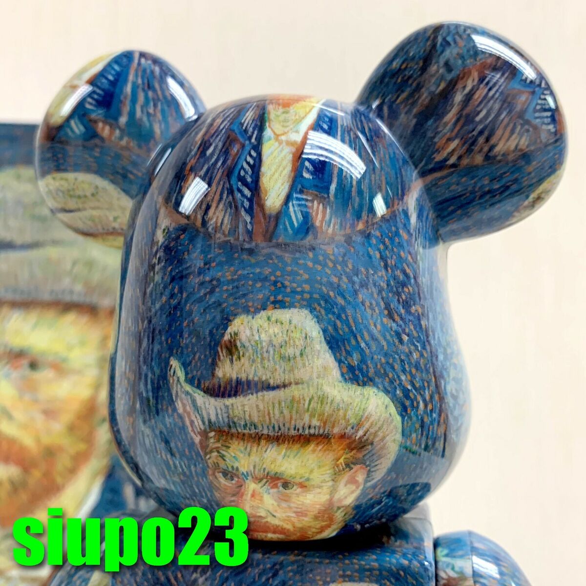 Medicom 400% + 100% Bearbrick ~ Van Gogh Be@rbrick Vincent Medicom 400% + 100% Bearbrick ~ Van Gogh Be@rbrick Vincent
