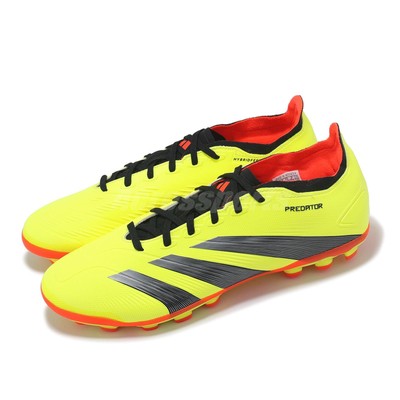 adidas Predator League 2G/3G AG Yellow Red Men Artificial Ground Soccer IF3209