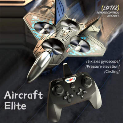 L0712 RC Flugzeug 2.4G Segelflugzeug Spielzeug Licht EPP Schaumstoff Kampfjet für Jungen