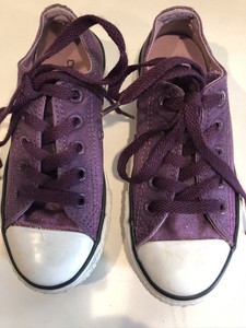 purple sparkle sneakers