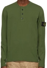 Stone  Island cotton jersey henley