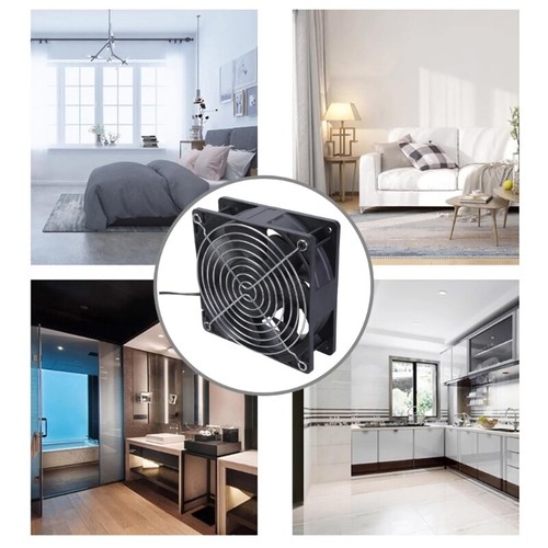12cm 12V 2.7A High Speed Cooling Fan 6000RPM Cooling System Fan for Exhaust - Afbeelding 5 van 8