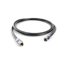  RG6 RG-6 Coax Cable SOLD BY THE FOOT SAT CATV HDTV BLACK SHIPS FREE 