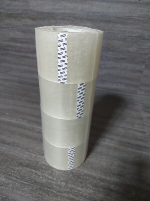 Uline S-445 Packing Tape - Clear (Pack of 4)