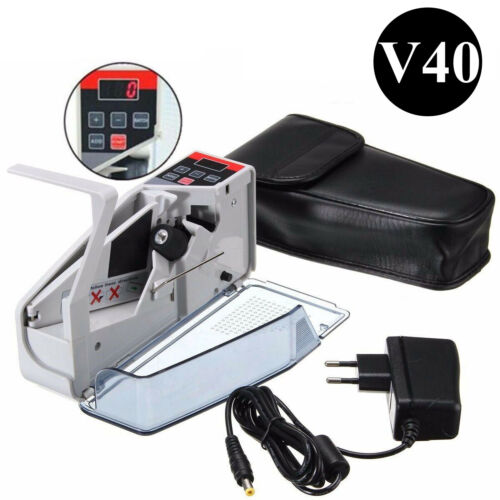 Portable Bill Counter Mini Cash Money Currency Counter Banknote Counting Machine - Picture 1 of 12