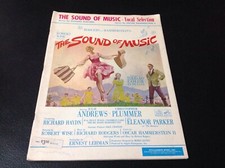 The Sound of Music Sheetmusic Book, 1959 Vocal Selection VG