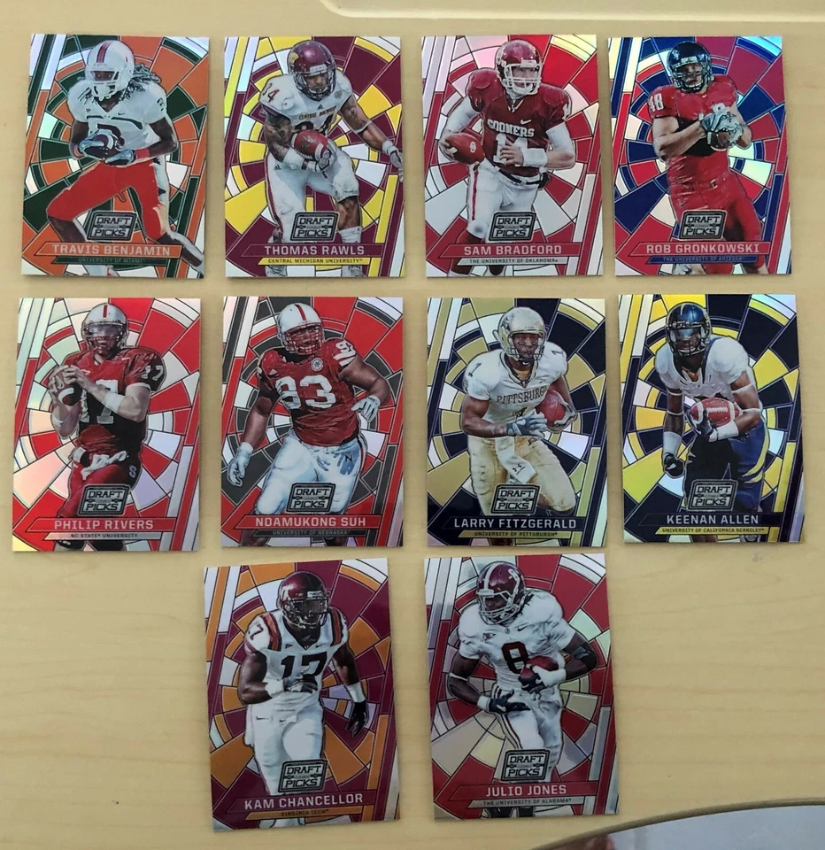 2016 Prizm Draft Picks Collegiate Football Base Rookie DP Card 1-250 - You Pick - Image 4 of 4