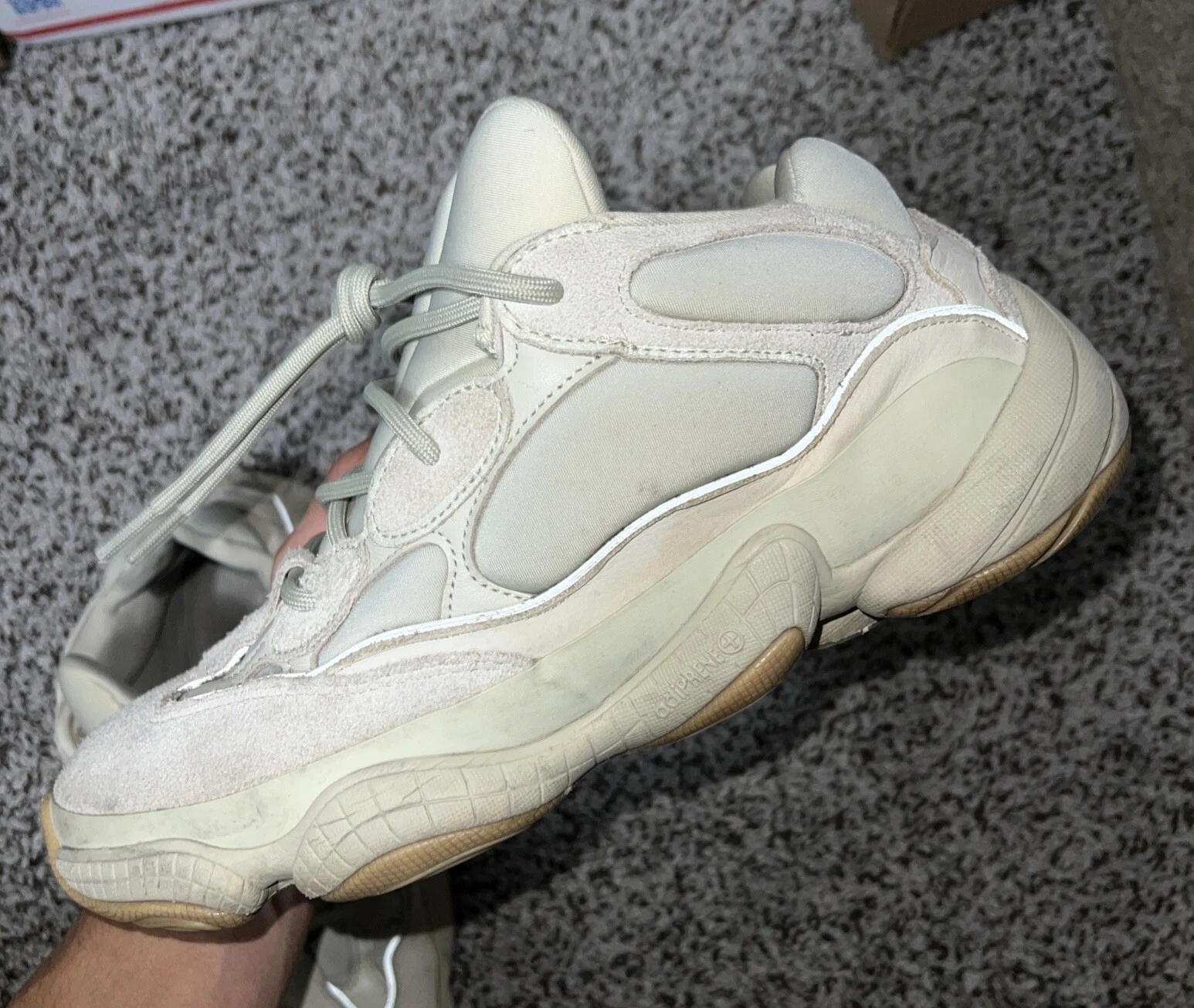 Adidas Yeezy 500 Blush Sneakers Uomo Taglia 10 5