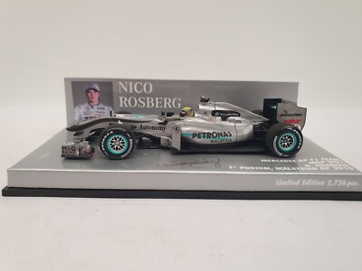 1/43 MERCEDES-BENZ MGP W01 PETRONAS F1 TEAM #4 NICO ROSBERG