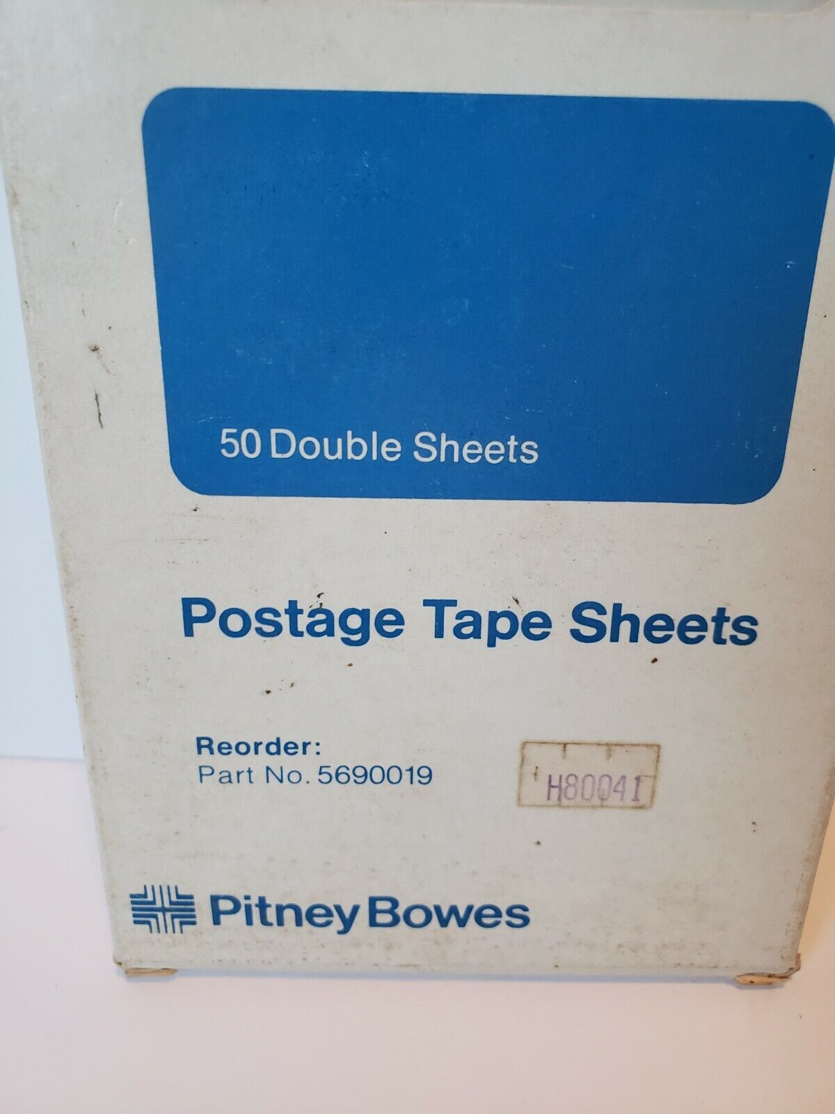 Max 41% Recommendation OFF Vintage NOS Pitney Bowes Postage Tape double sheets Part Sheets