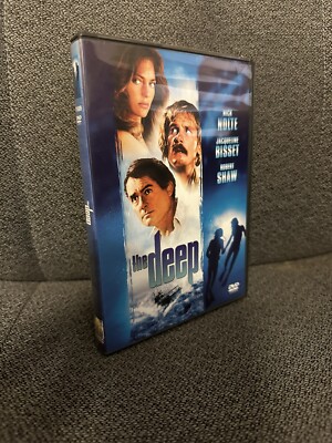 THE DEEP  Nick Nolte Jaqueline Bissett Robert Shaw  Cult-Fave  LIKE NEW DVD  USA