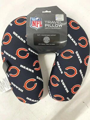 WOLF 🏈 Travel Neck Pillow Chicago Bears 2190NF-CHI 🏈