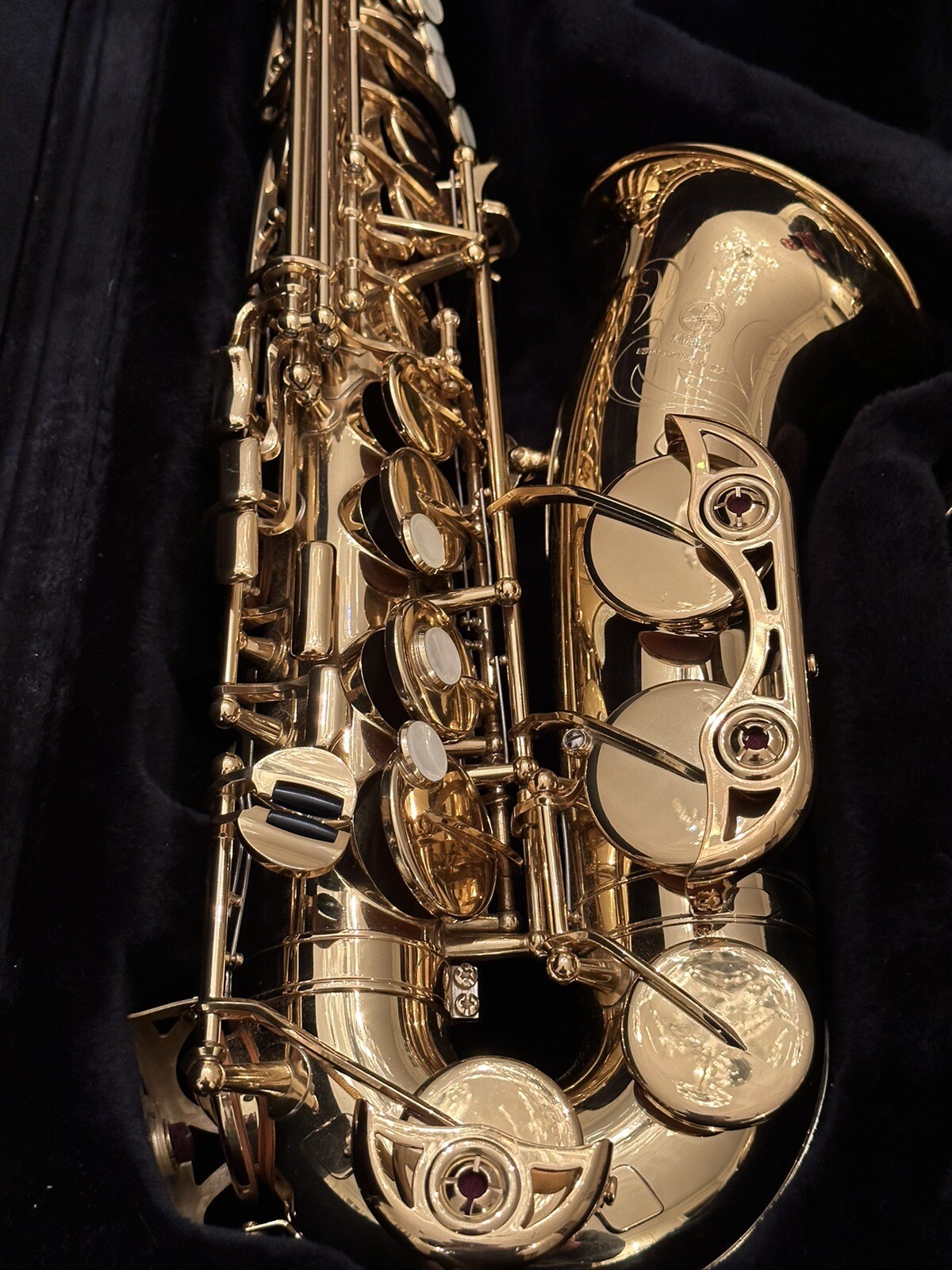 YAMAHA Alto Saxophone YAS475 Eb Gold Lacquer With Case eBay