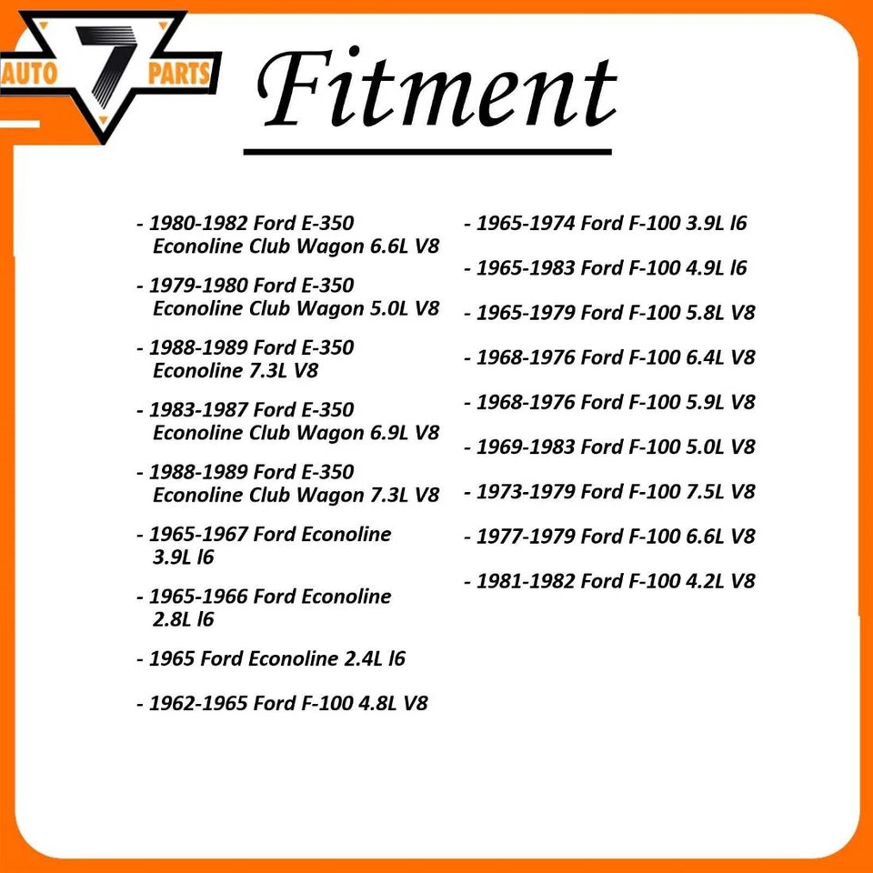 Alternador Remy para Ford E-250 Econoline Club Wagon 1975-1989 Foto 3 de 4
