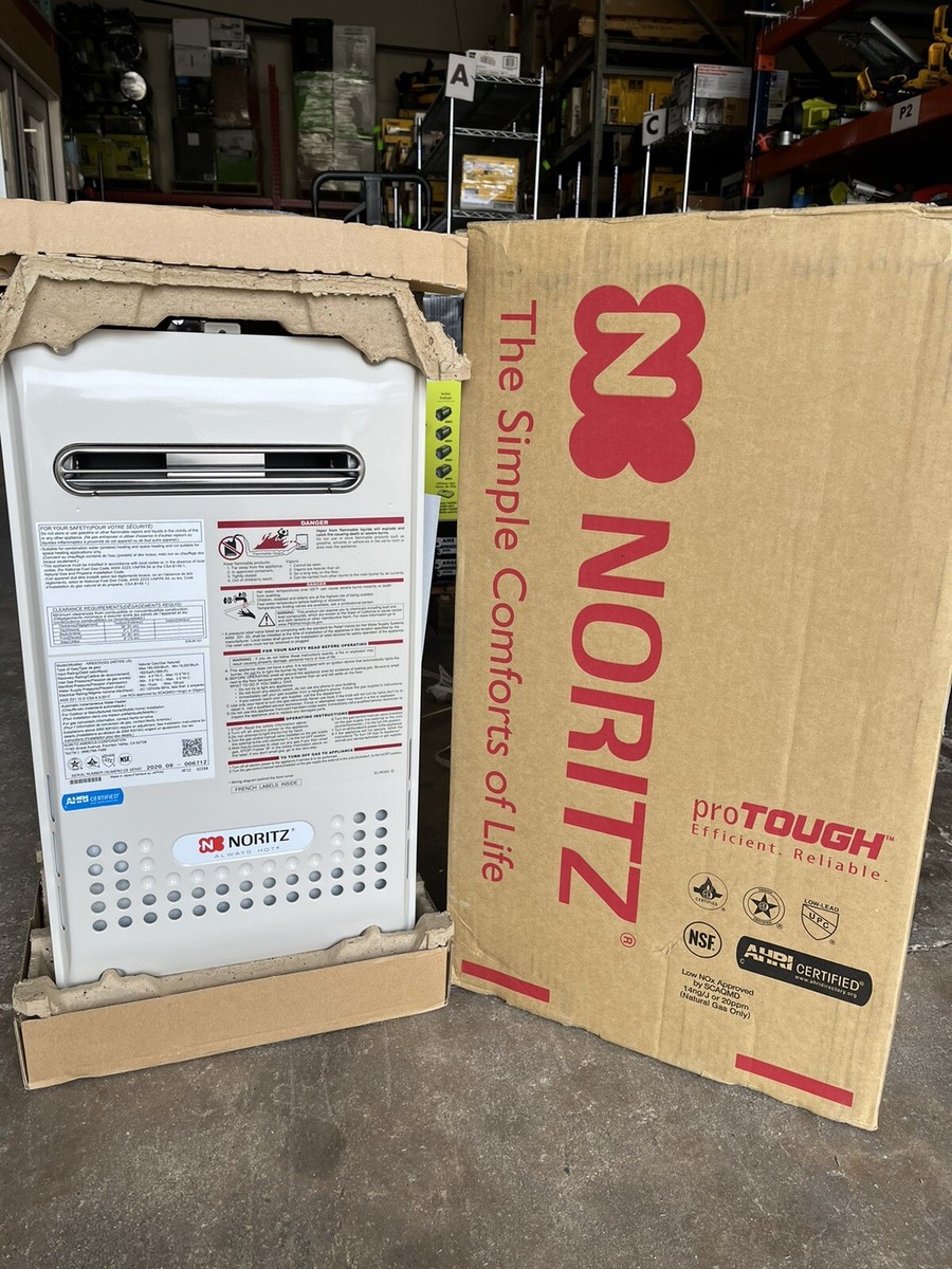 Noritz NR83-OD-NG Outdoor Tankless Water Heater, 180K BTU - GQ2457WS-US-NG  | eBay