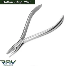 Dental Orthodontic Hollow Chop Plier Arch Wire Loop Forming Contouring Pliers