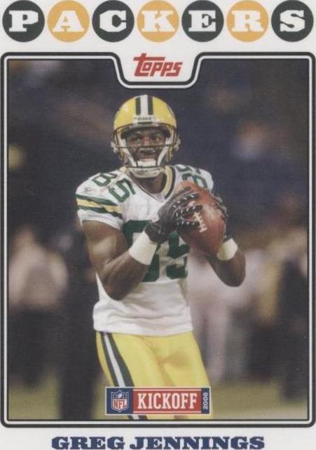 2008 Topps Kickoff Greg Jennings #24 - 1 of 2