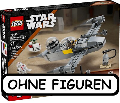 LEGO   STAR WARS SET 75410 OHNE FIGUREN NEUWERTIG & UNBENUTZT N-1 STARFIGHTER