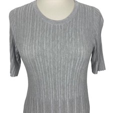 Cooperative Urban Outfitters Sweater Dress Medium Gray Ribbed Classic Career