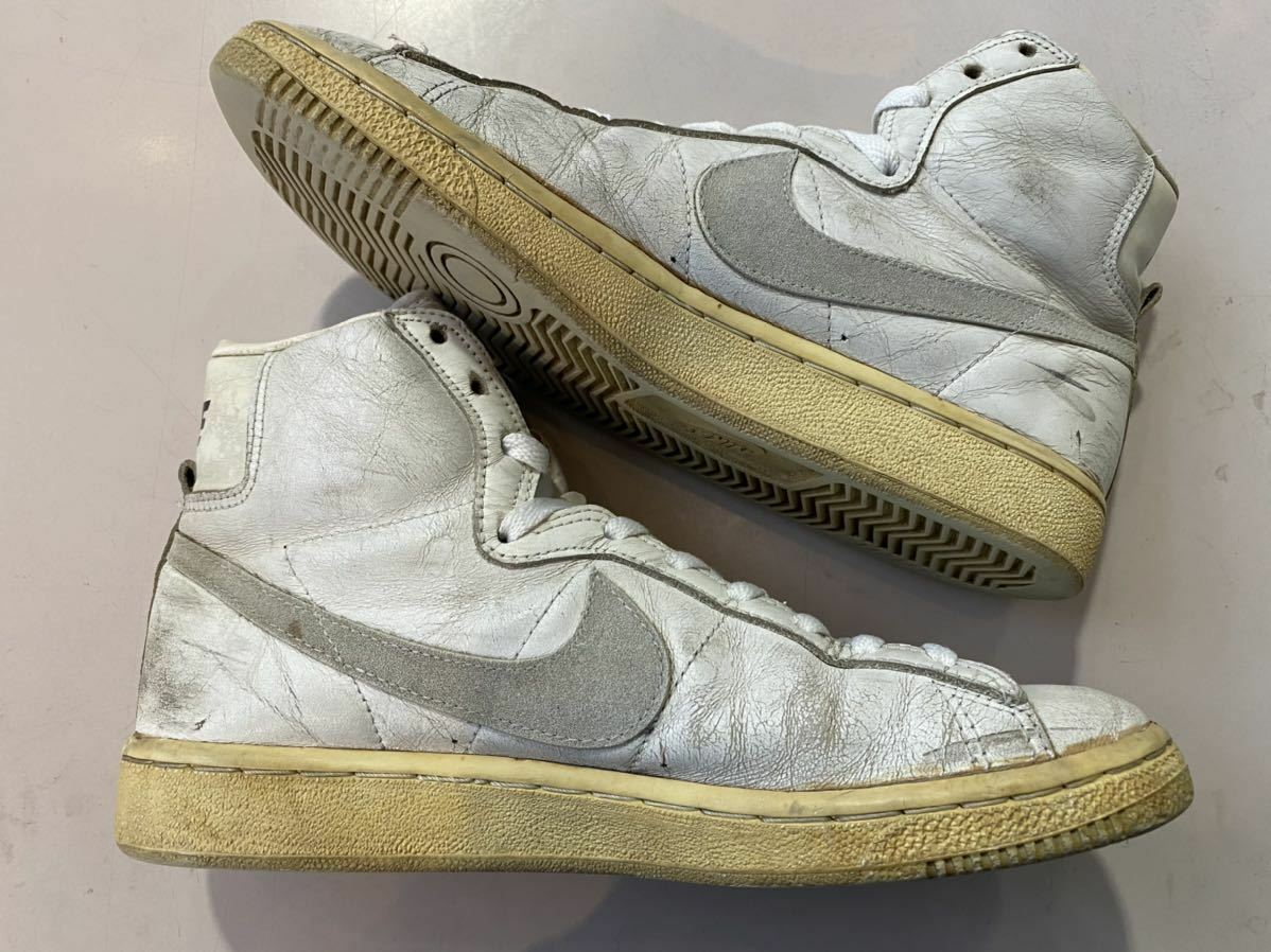 NIKE PENETRATOR HI White x Gray Men's sneakers size US8 1985