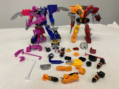 Bandai Kikai Sentai Zenkaiger Minipla Zenkaioh Juragaon & Blue Majin Megazords