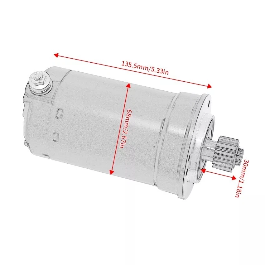 Starter Motor For Ducati Supersport 400SS 620S 750S 750SS 800S 800SS 800 900 Mon Foto 2 de 4