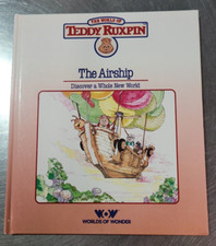 Vintage 1985 Teddy Ruxpin Hardback "The Airship" Worlds of Wonder BOOK ONLY