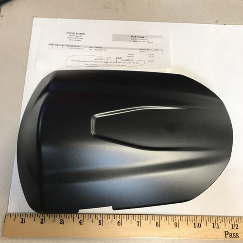 BOX, SEAT TAIL (BLACK) *{FOR CRU}*