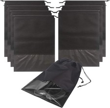 8 PCS Shoe Bags for Travel Non-Woven Large Shoes Pouch Storage Organizer...